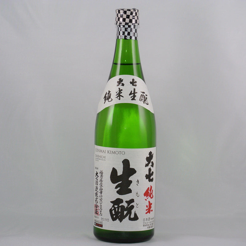 大七　純米生酛 - 青沼酒店オンラインショップ